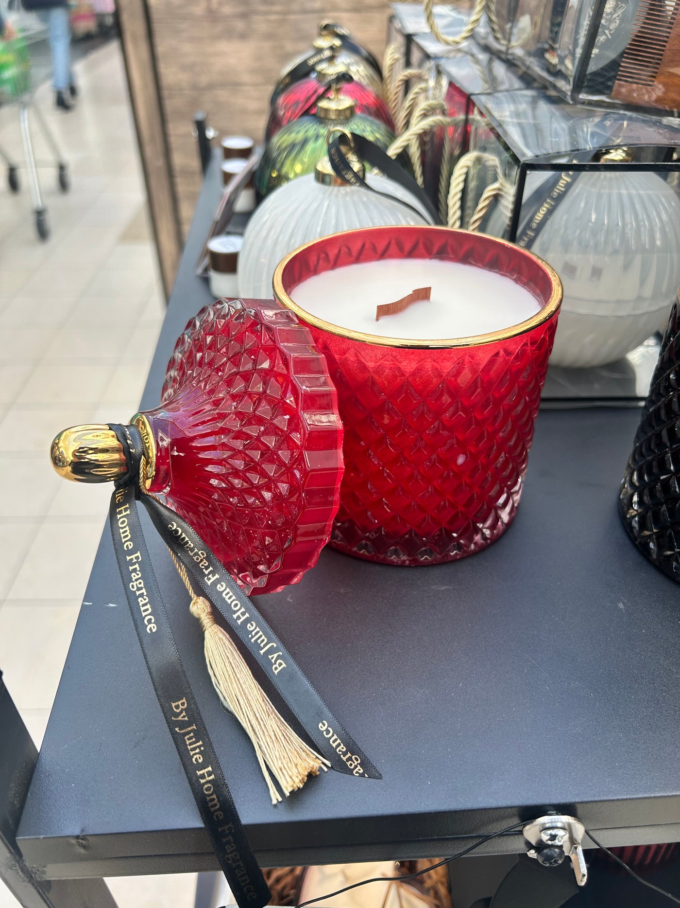Red 500g Candle - Verona