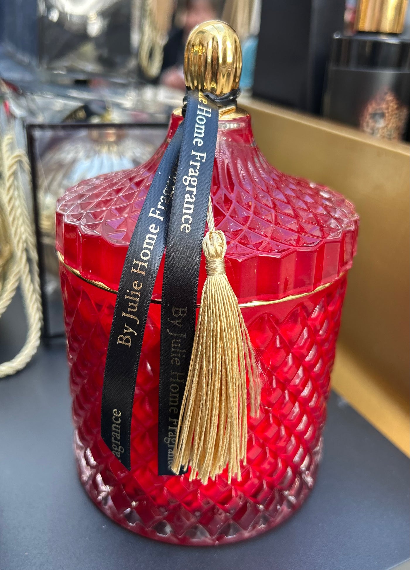 Red 500g Candle - Verona