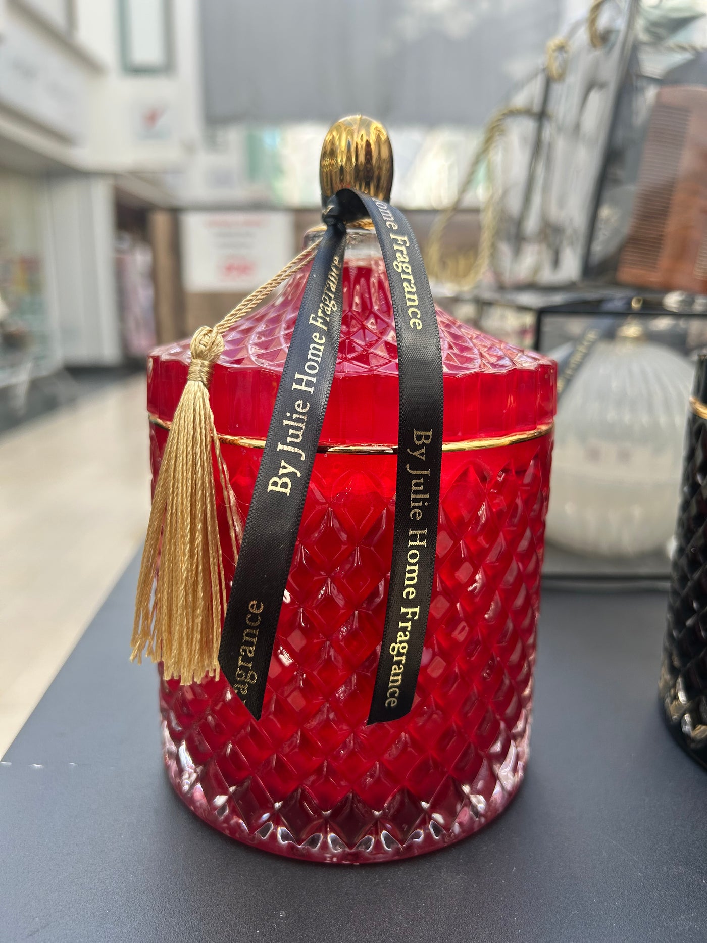 Red 500g Candle - Verona