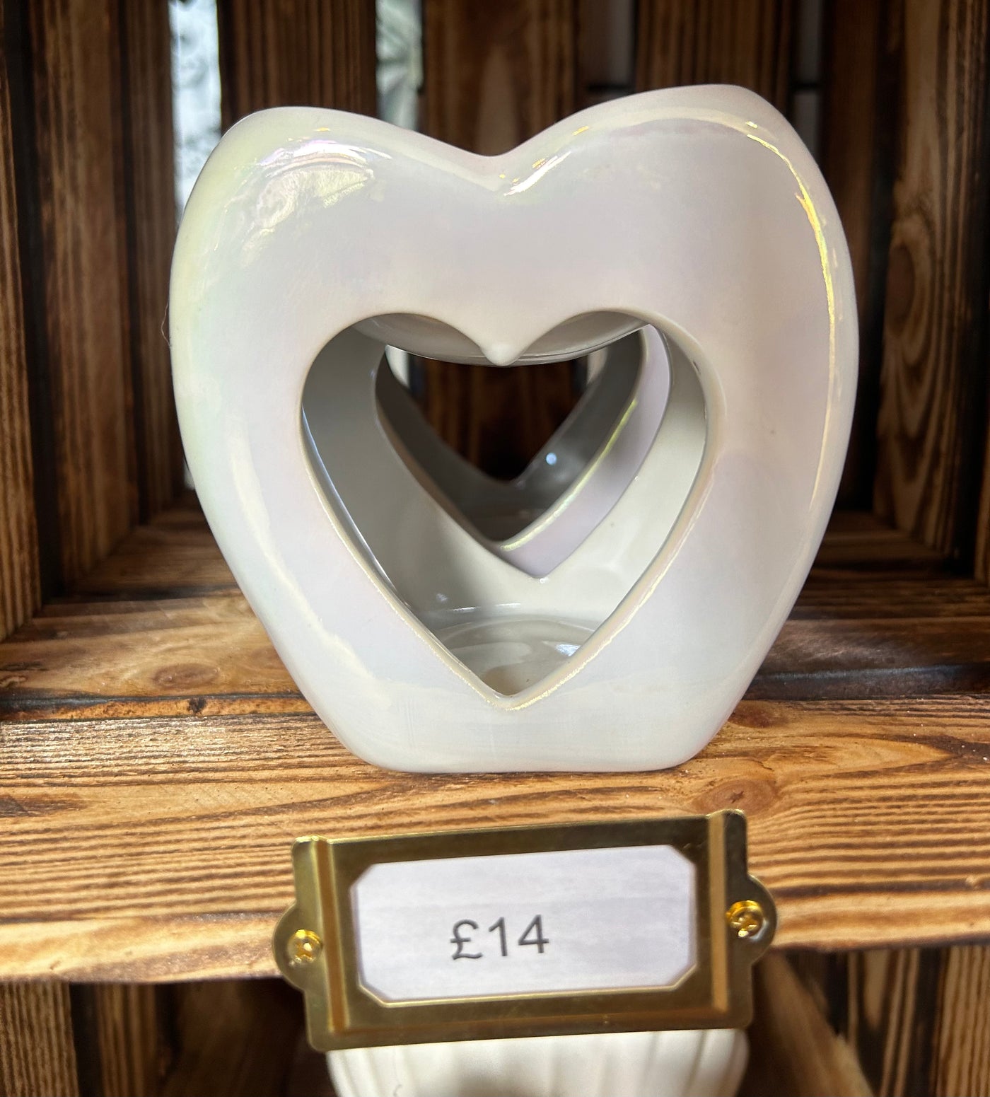 Pearl Heart Wax Melter £14.00