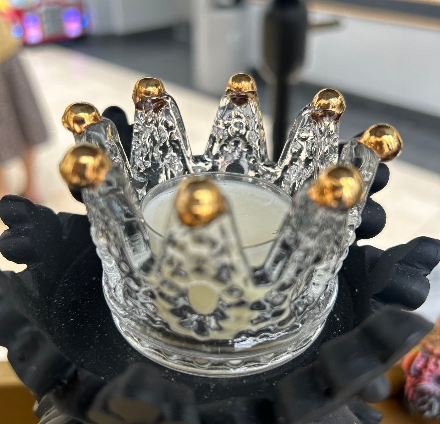 Crown Tea Light Holder £4.00