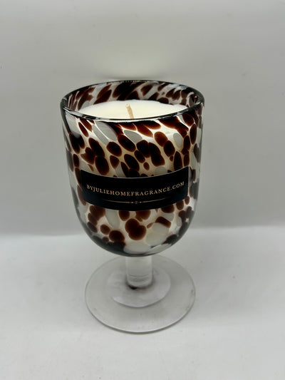 Red Wine  Glass Candle