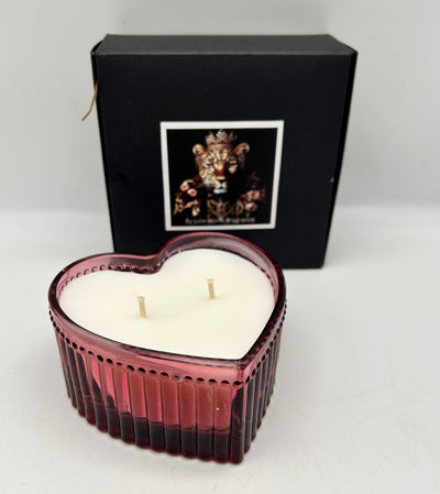 Red Heart Candle - Verona New Fragrance
