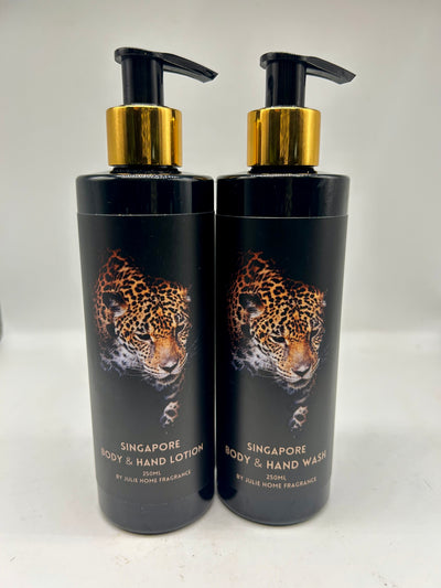 Body Lotion & Wash in Velvet Gift Bag Gift Set