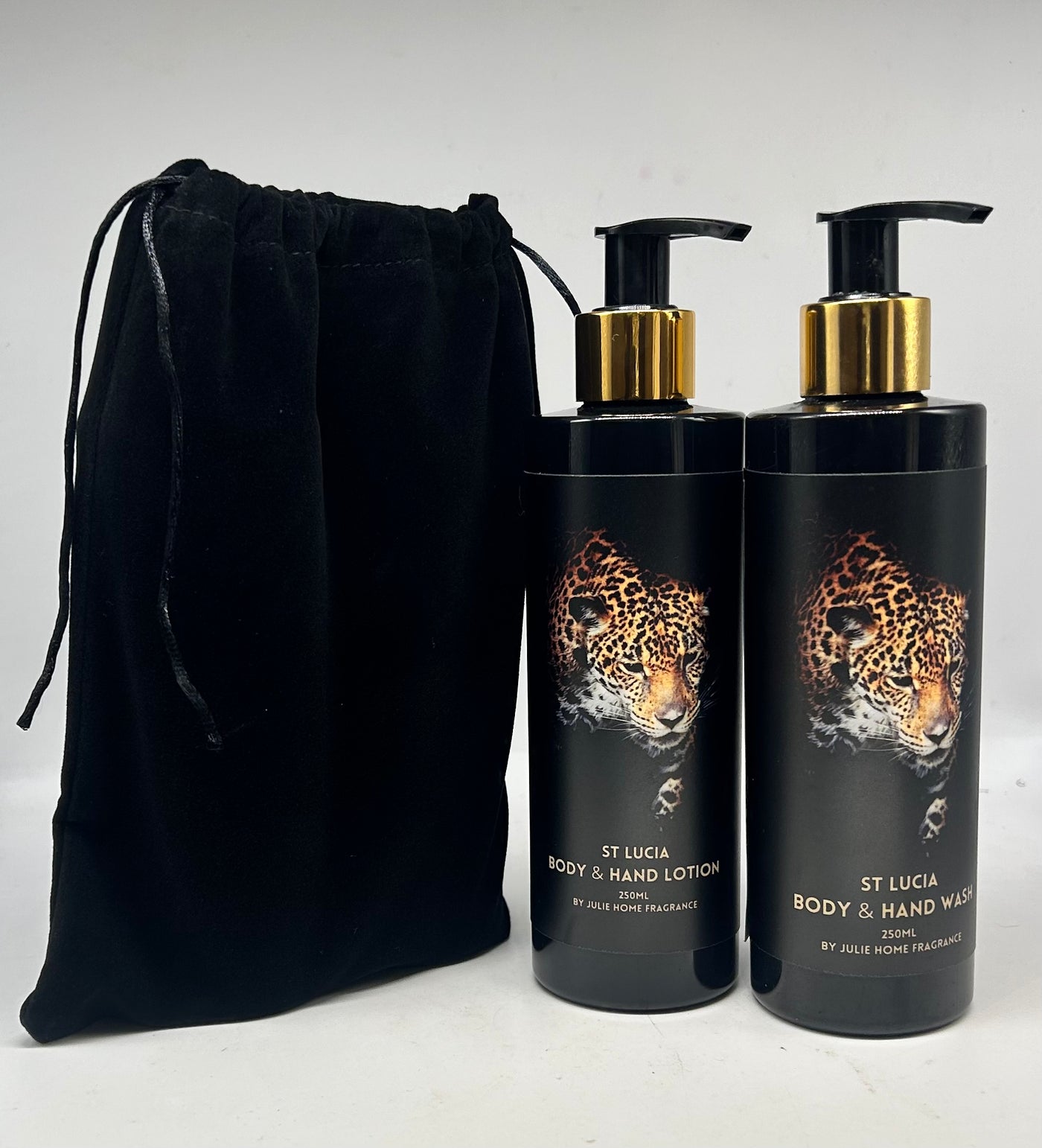 Body Lotion & Wash in Velvet Gift Bag Gift Set