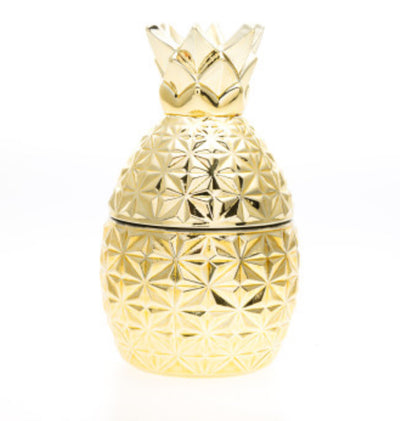 Gold Pineapple Macaron