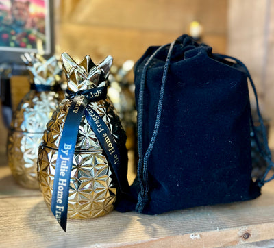 Gold Pineapple Macaron